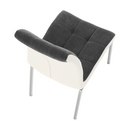 Étkezőszék, sötétszürke/fehér, GERDA New