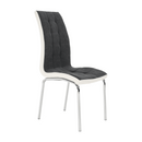 Étkezőszék, sötétszürke/fehér, GERDA New