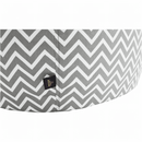 Babzsák, szürkés-fehér/cik cak minta, GOMBY