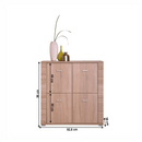 Komód typ 10, sonoma tölgy, GRAND