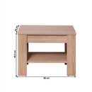 Dohányzóasztal typ 18, sonoma tölgy, GRAND