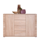 Komód typ 9, sonoma tölgy, GRAND