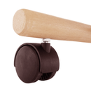 Ergonomikus térdelőszék, fekete/bükkfa, GROCO