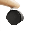 Ergonomikus térdelőszék, krémszínű/bükkfa, GROCO