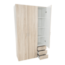 szekrény, 3 - ajtós, tölgy sonoma, GWEN 70427