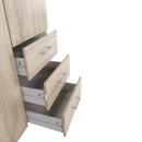 szekrény, 3 - ajtós, tölgy sonoma, GWEN 70427