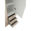 szekrény, 3 - ajtós, tölgy sonoma, GWEN 70427