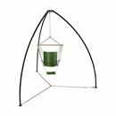 Ruhafogas lógó székre, fekete, HAKI