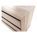 3 fiókos komód, tölgy sonoma,  HANY NEW 003