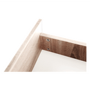 3 fiókos komód, tölgy sonoma,  HANY NEW 003