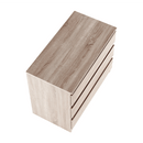 3 fiókos komód, tölgy sonoma,  HANY NEW 003