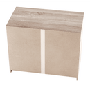 3 fiókos komód, tölgy sonoma,  HANY NEW 003