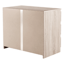 3 fiókos komód, tölgy sonoma,  HANY NEW 003