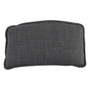 Hintafotel, szürke anyag/fa, HARPER