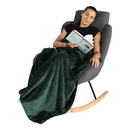 Hintafotel, szürke anyag/fa, HARPER