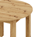 Kihúzható étkezőasztal, artisan tölgy, 103-142x76 cm, HARRY