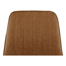 Szék, barna camel/fekete, HAZAL