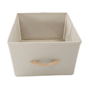 Komód szövet fiókokkal, bézs/barna, HAZEL TYP 2