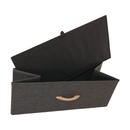 Komód szövet fiókokkal, bézs/barna, HAZEL TYP 3