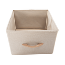 Komód szövet fiókokkal, bézs/barna, HAZEL TYP 4