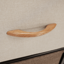 Komód szövet fiókokkal, bézs/barna, HAZEL TYP 4