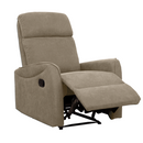 Ülőgarnitúra 3+2+1, szürkésbarna Taupe szövet, FASAN