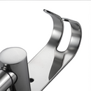 Törülközőtartó, ezüst, HOLDER