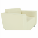 Fotel, textilbőr bézs, HOMKER