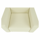 Fotel, textilbőr bézs, HOMKER