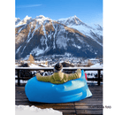 Felfújható babzsák/lazy bag, rózsaszín, LEBAG