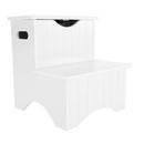 Gyereklépcsők tárolóval, fehér, HURLEY