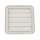 Kerti tároló doboz/kisasztal, fehér, IBLIS