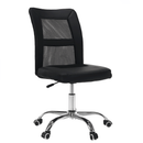 Irodai fotel, fekete/króm, IDOR 2 NEW