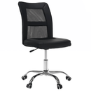 Irodai fotel, fekete/króm, IDOR 2 NEW