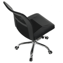 Irodai fotel, fekete/króm, IDOR 2 NEW