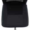 Irodai fotel, fekete/króm, IDOR 2 NEW