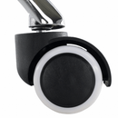 Irodai fotel, fekete/króm, IDOR 2 NEW