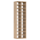 Magas polcállvány/cipőtartó, artisan tölgy, IGNO