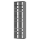 Magas polcállvány/cipőtartó, grafit, IGNO