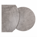 Két dohányzóasztal készlet, beton/fekete, IKLIN