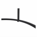 Két dohányzóasztal készlet, beton/fekete, IKLIN