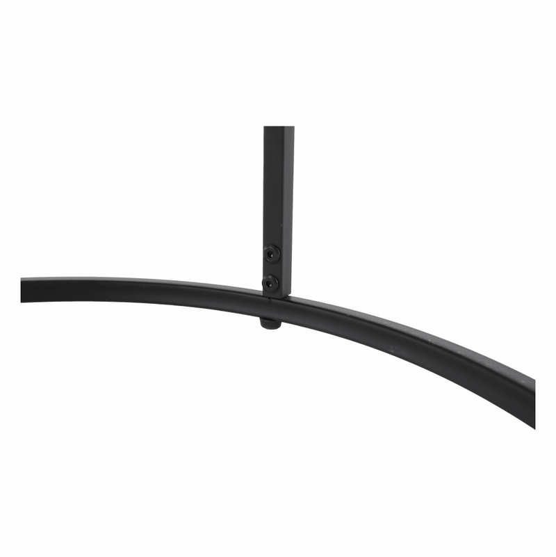 Két dohányzóasztal készlet, beton/fekete, IKLIN