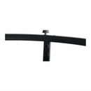 Két dohányzóasztal készlet, beton/fekete, IKLIN