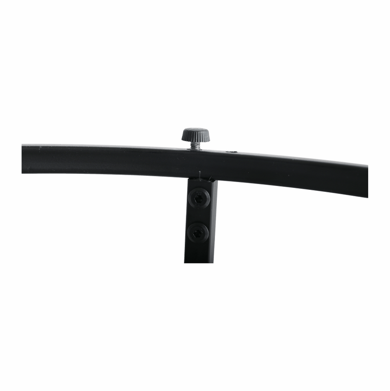 Két dohányzóasztal készlet, beton/fekete, IKLIN