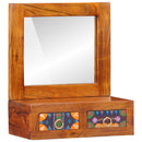 vidaXL Fali Szekrény 40x20x50 cm Tömör Akác