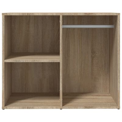 vidaXL sonoma tölgy színű szerelt fa pipereszekrény 80 x 40 x 65 cm