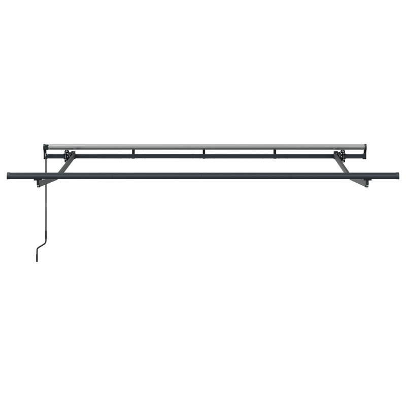 vidaXL Behúzható napellenző Sokszínű 250 x 200 cm
