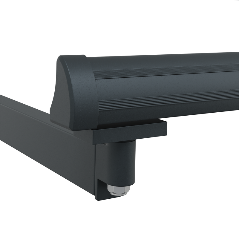 vidaXL Behúzható napellenző 350 x 250 cm narancssárga és barna