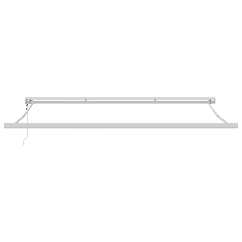 vidaXL Sárga és Narancs Napernyő sárga és narancssárga 400 × 350 cm