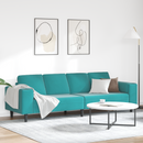 vidaXL Nappali Kanapé Türkiz 250 x 188 x 76 cm